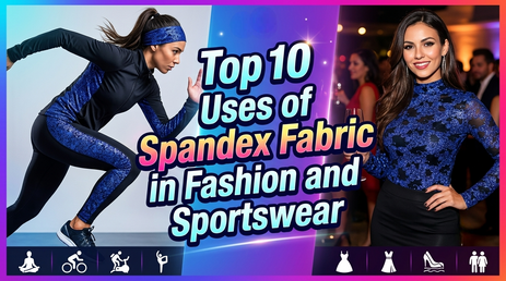 Top 10 Uses of Spandex Fabric in Fashion and Sportswear