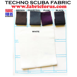 Techno Scuba Fabric Stretch 58"/60" Wide 16 Color Set D - $6/Yard @ 50 Yards