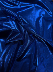 20 COLORS, Heavy Nylon Spandex 4 Ways Stretch with Shiny Mystic Finger Foil Fabric Design