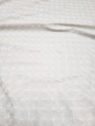 Squared 3D-Hologram Design Polyester Spandex Med Weight Fabric