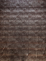 Shiny Snake Print Foil w/ 3mm Shiny Sequins on Polyester Spandex Fabric