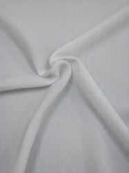 White or Nude Solid Polyester Helenca Lining 2 ways Stretch Light Weight Fabric