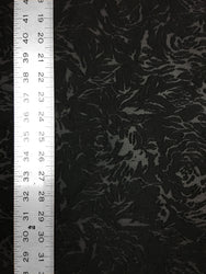 Black or White Polyester None Stretch Textured Floral Roses Lace/Mesh Design Fabric