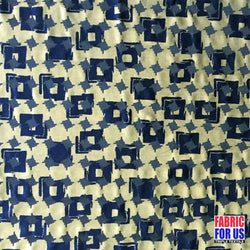 Brush Squares Design See Thru Burnout Velvet Stretch Fabric Rust/Sage L-667 Q/R