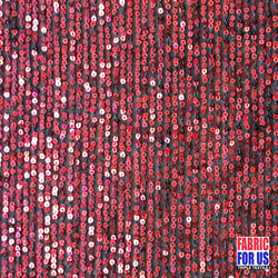 Micro Sequin 3mm Glitter Stretch Fabric Gold Silver Red Nylon Spandex Mesh 44"/ 46" Wide