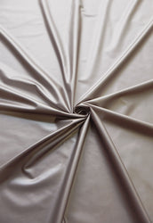 Soft Matte Foil on Stretch Polyester Spandex Knit Fabric