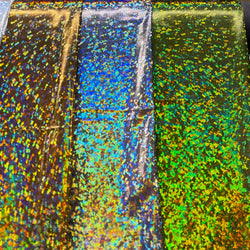 Holographic Honeycomb Foil Stretch Fabric Nylon Spandex by Yard for Costume