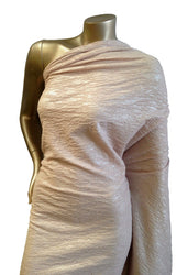 Blush, Red, or Silver Embossed with Matte Foil Pattern on Stretch Textured Jacquard Polyester Spandex Fukuro