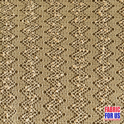 Lace Knit Fabric Beige 54" Wide for Apparel, Shawl, Scarf, Tablecloth