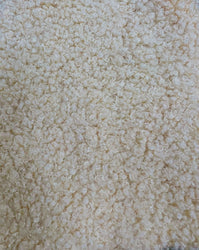 Heavy Polyester Mechanical Stretch Soft Faux Sherpa Fleece Fabric