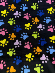 Cute Pet Black Heart or Rainbow Shaped Kitty Soft Paws Fleece Anti-Pill