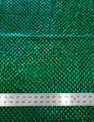 Mermaid / Fish Scale Holographic REFLECTIVE Stretch Fabric Nylon Spandex 58/60"