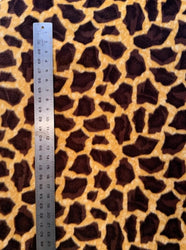 Momma Giraffe Fur Design on Cozy Polyester Fleece