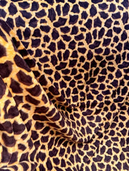 Momma Giraffe Fur Design on Cozy Polyester Fleece