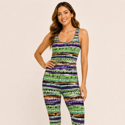 Colorful Tribal Venezia Polyester Spandex 2-Way Stretch Fashion Fabric