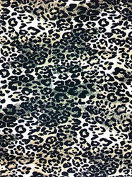 Polyester Spandex 2 way Stretch Animal Print Design