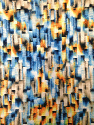 Abstract Pattern on Stretch Lightweight Knit Jersey Polyester Spandex