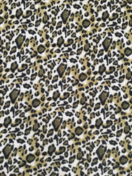 Animal Print Design Polyester DTY 2 Ways Stretch Light Weight Fabric