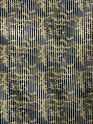 Nylon Spandex 4 ways Stretch See Through Oval Fishnet 10mm Mesh Camouflage Design Fabric