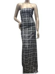 Elegant Gold or Silver Polyester Spandex Medium Weight with Poodle Textured Dull Foil & 4mm Sequins Fabric