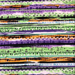 Colorful Tribal Venezia Polyester Spandex 2-Way Stretch Fashion Fabric