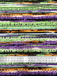 Colorful Tribal Venezia Polyester Spandex 2-Way Stretch Fashion Fabric