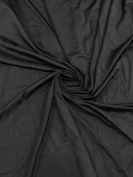 White or Black Dull Nylon Spandex 4 Way Stretch Light Weight Solid Colors Fabric
