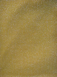 Golden Mustard Polyester Spandex Dark Gold with Gold Lurex Textured Fabric
