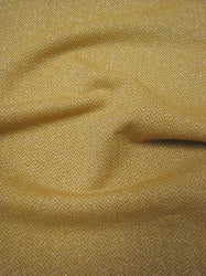 Golden Mustard Polyester Spandex Dark Gold with Gold Lurex Textured Fabric
