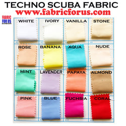 SCUBA FABRIC WHOLESALE SET A